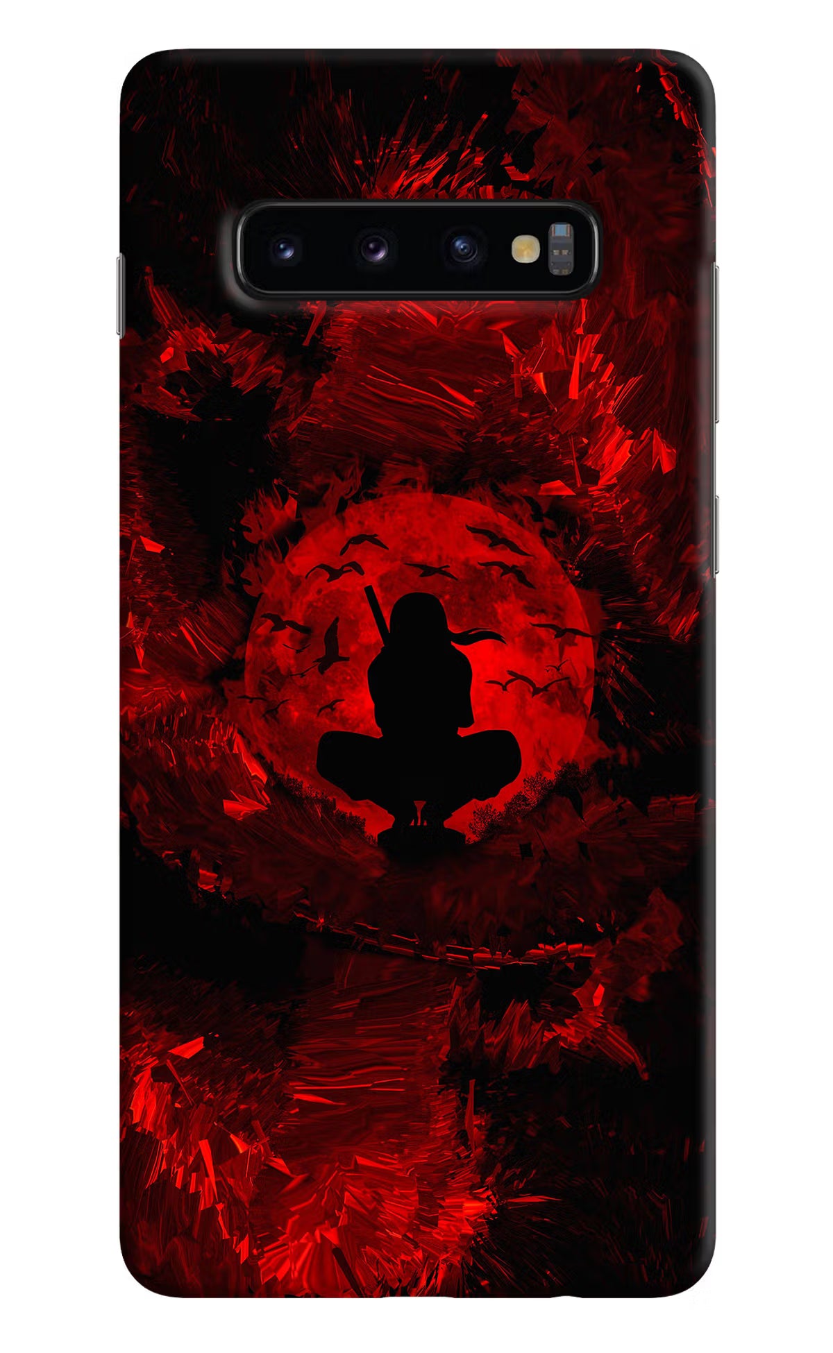 Itachi Uchiha Samsung S10 Plus Hard Case Back Cover by Casekaro