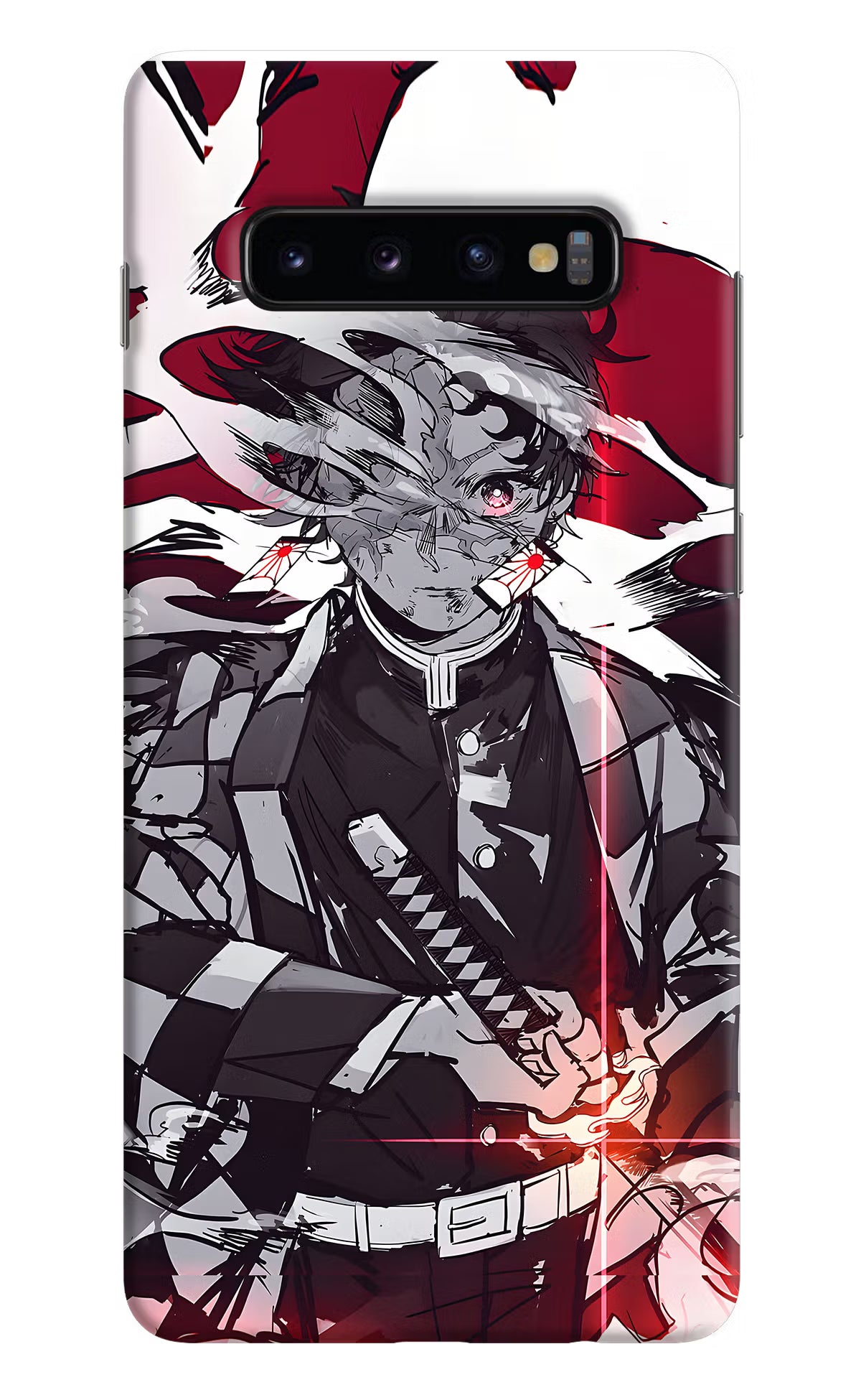 Demon Slayer Samsung S10 Plus Hard Case Back Cover by Casekaro