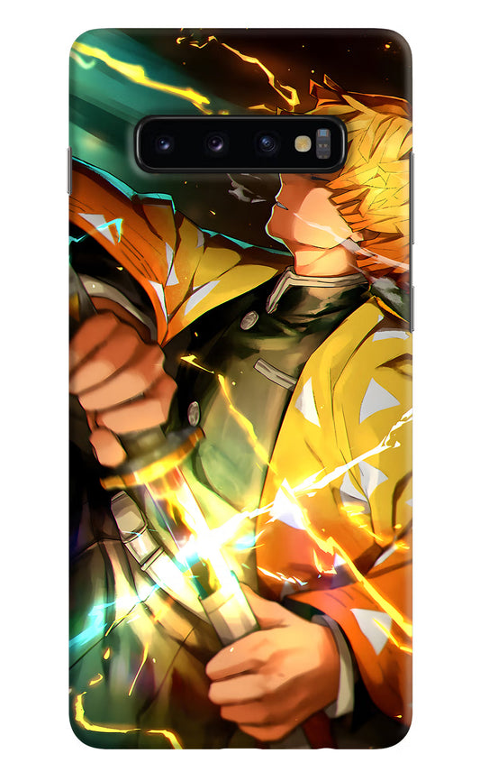 Demon Slayer Samsung S10 Plus Hard Case Back Cover by Casekaro