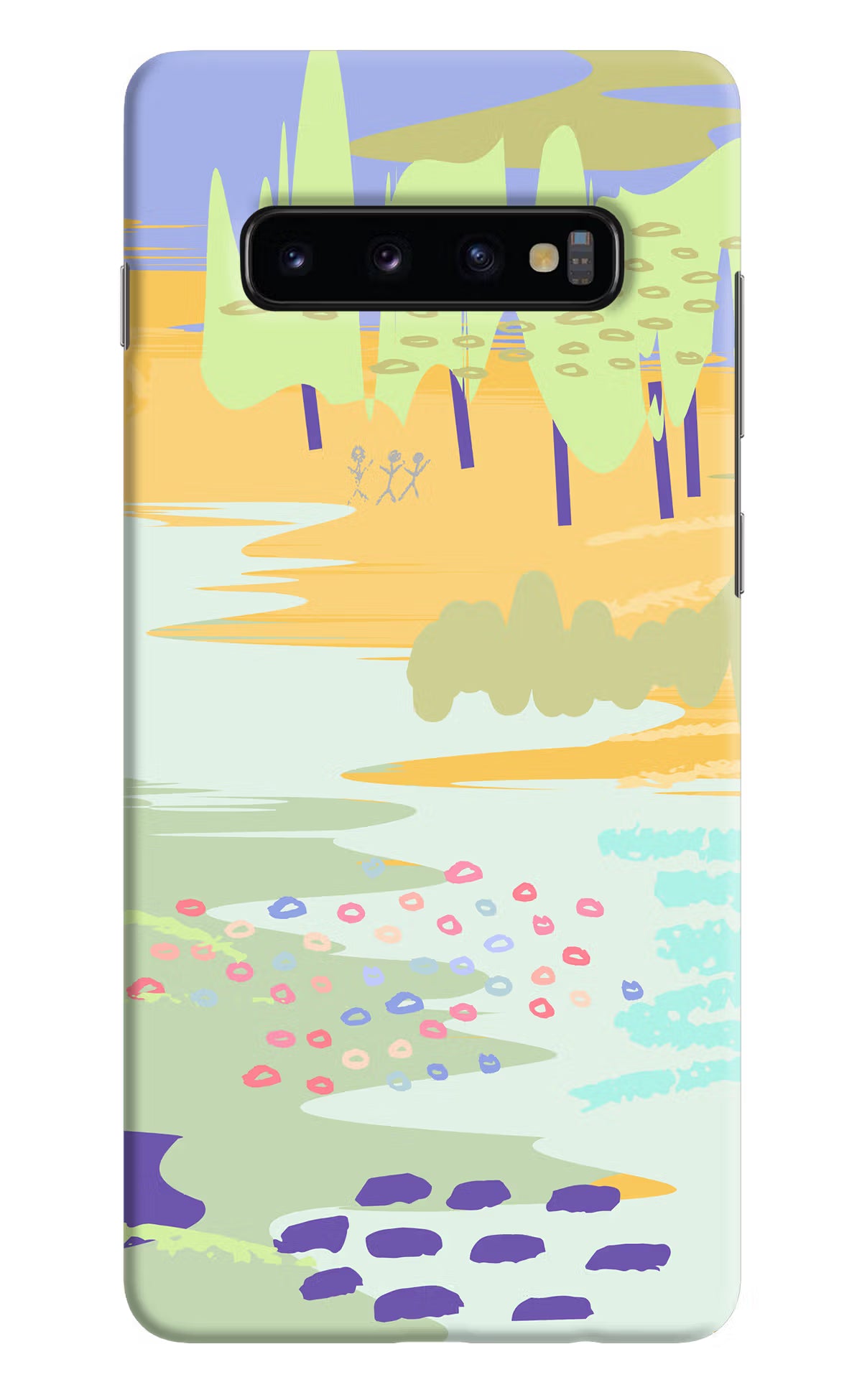 Scenery Samsung S10 Plus Hard Case Back Cover by Casekaro