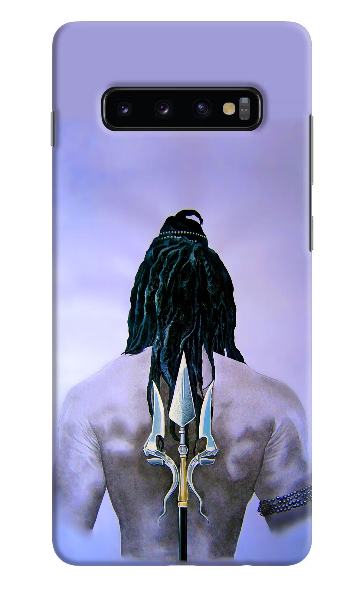 Shiva Samsung S10 Plus Hard Case Back Cover by Casekaro
