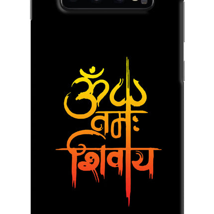 Om Namah Shivay Samsung S10 Plus Hard Case Back Cover by Casekaro