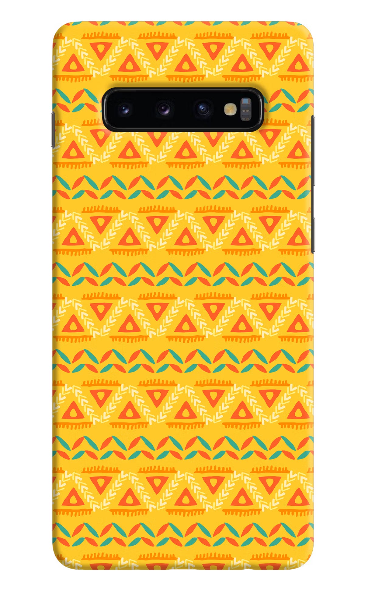 Tribal Pattern Samsung S10 Plus Hard Case Back Cover by Casekaro