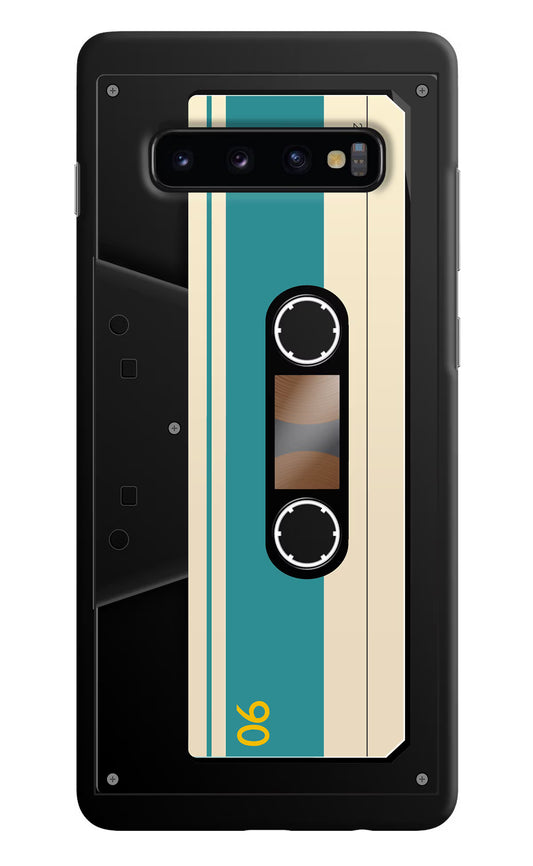 Cassette Samsung S10 Plus Hard Case Back Cover by Casekaro