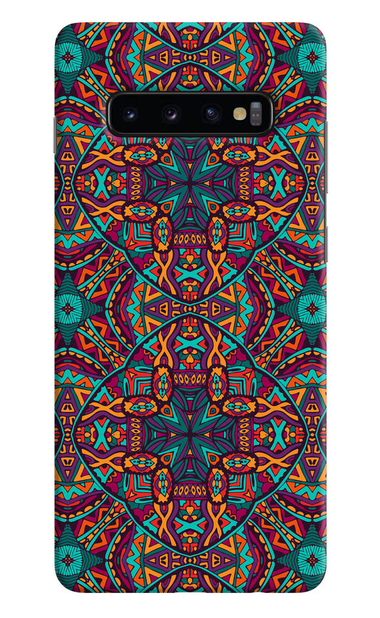 Colour Mandala Samsung S10 Plus Hard Case Back Cover by Casekaro