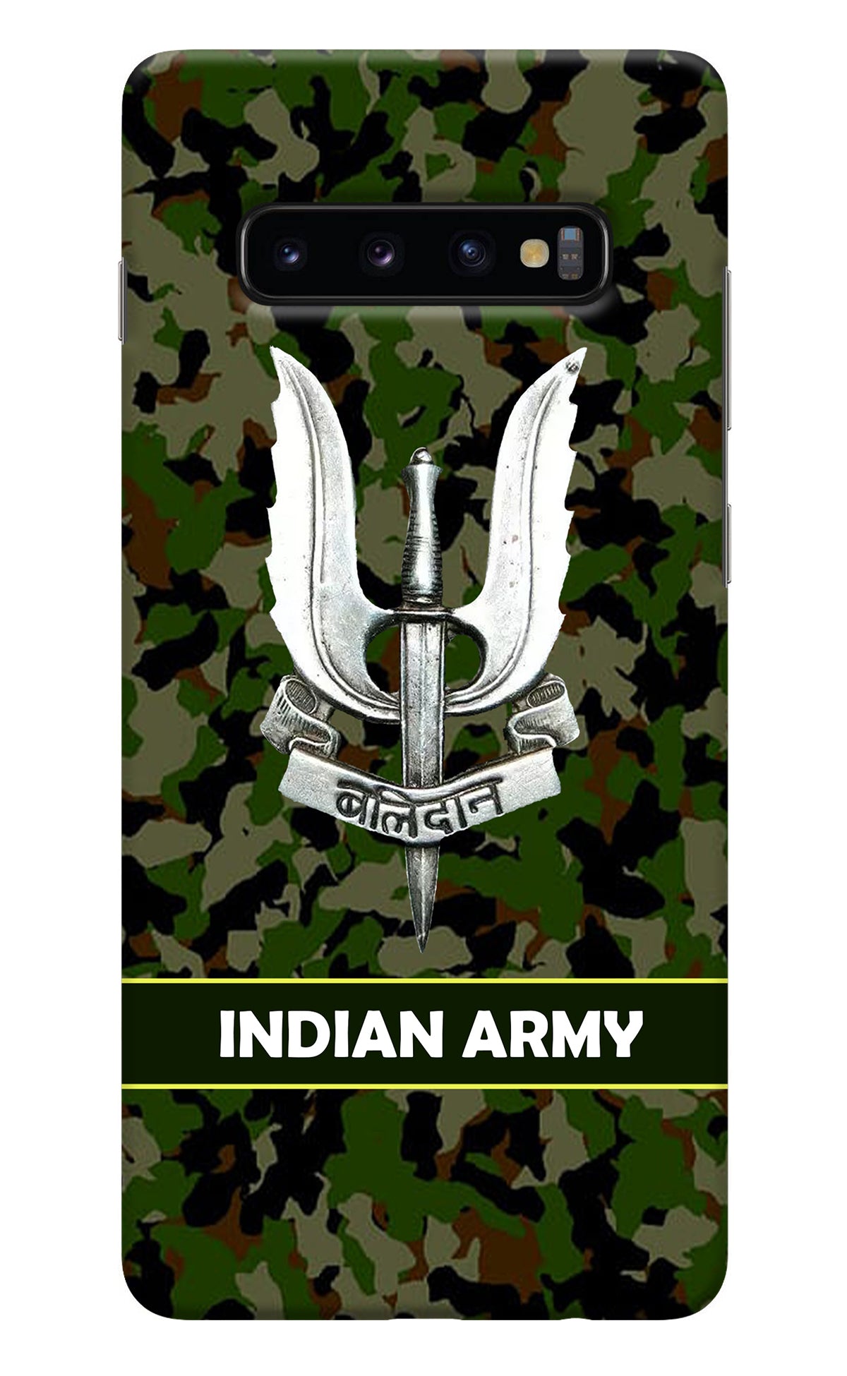 Balidan Indian Logo Samsung S10 Plus Back Cover