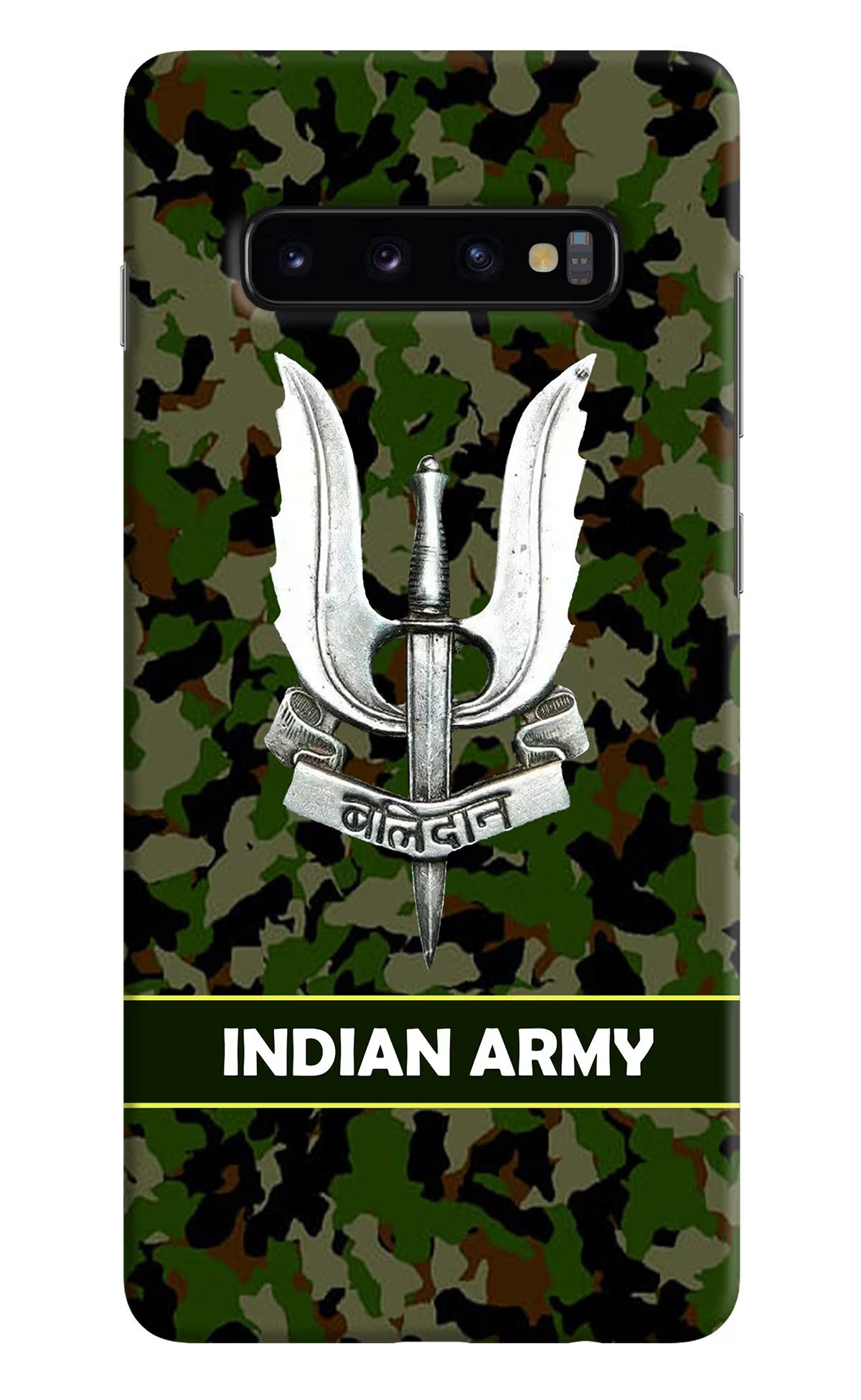 Balidan Indian Logo Samsung S10 Plus Hard Case Back Cover by Casekaro