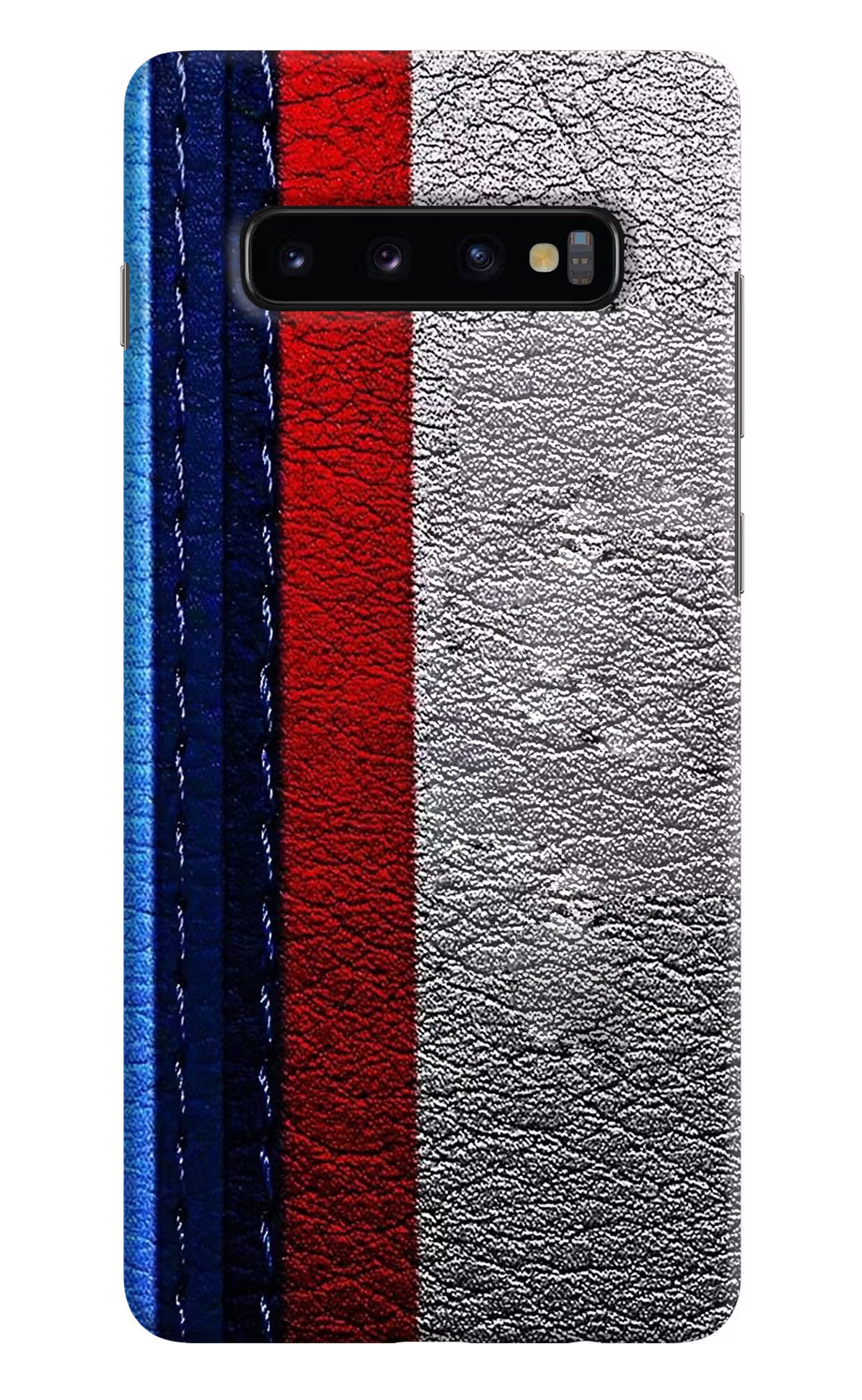 BMW Stripes Samsung S10 Plus Hard Case Back Cover by Casekaro