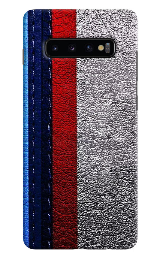 BMW Stripes Samsung S10 Plus Hard Case Back Cover by Casekaro
