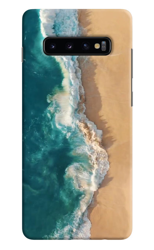 Ocean Beach Samsung S10 Plus Hard Case Back Cover by Casekaro