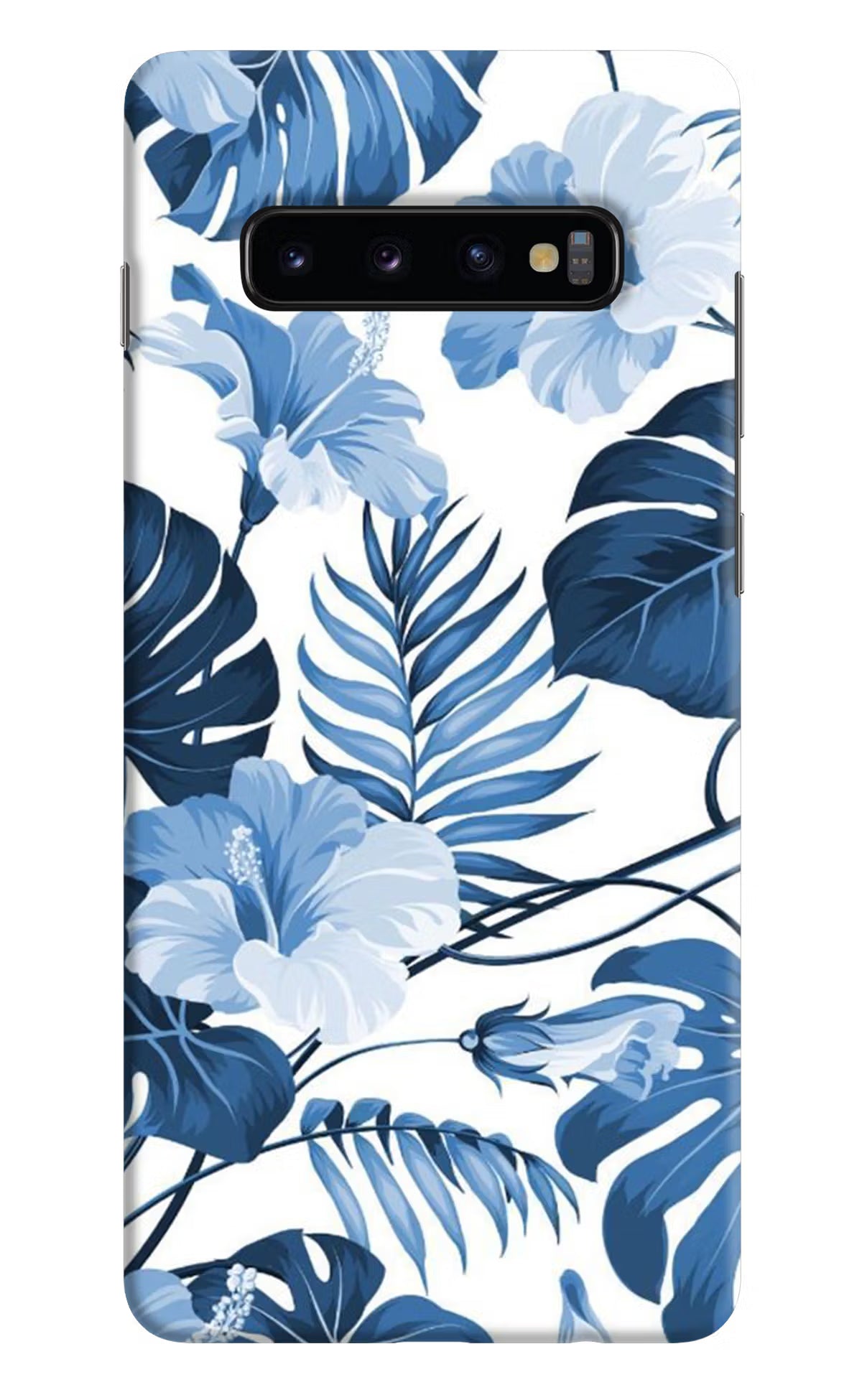 Fabric Art Samsung S10 Plus Hard Case Back Cover by Casekaro