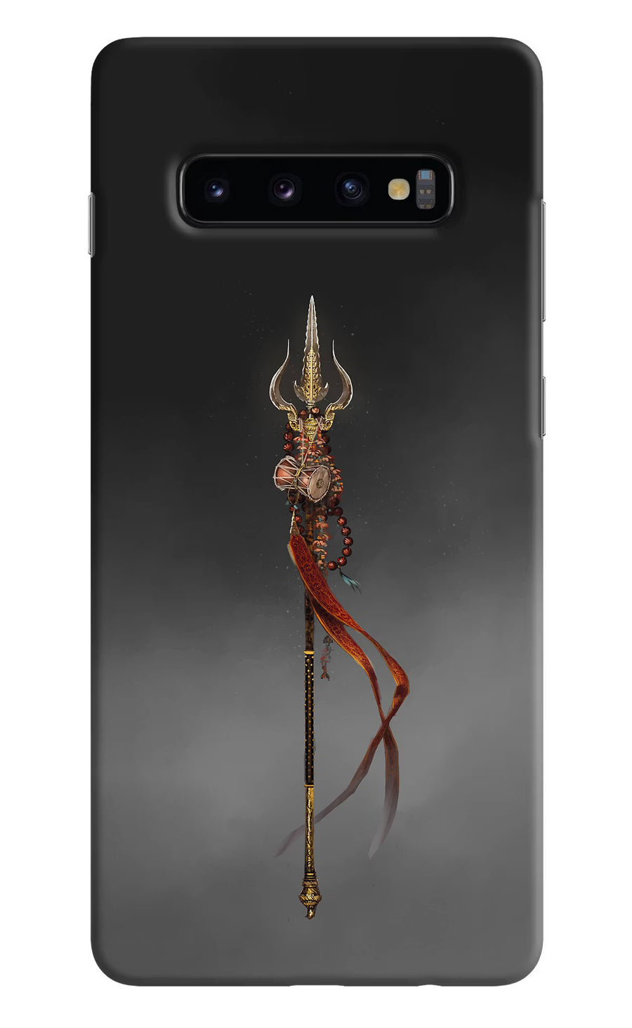 Shiv Trishul Samsung S10 Plus Back Cover, Hard case