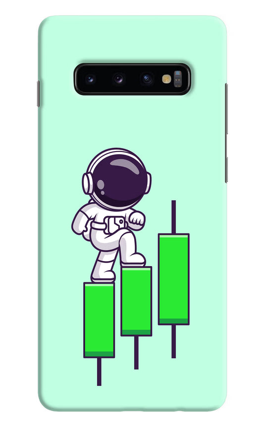 Astronaut Trader Samsung S10 Plus Hard Case Back Cover by Casekaro