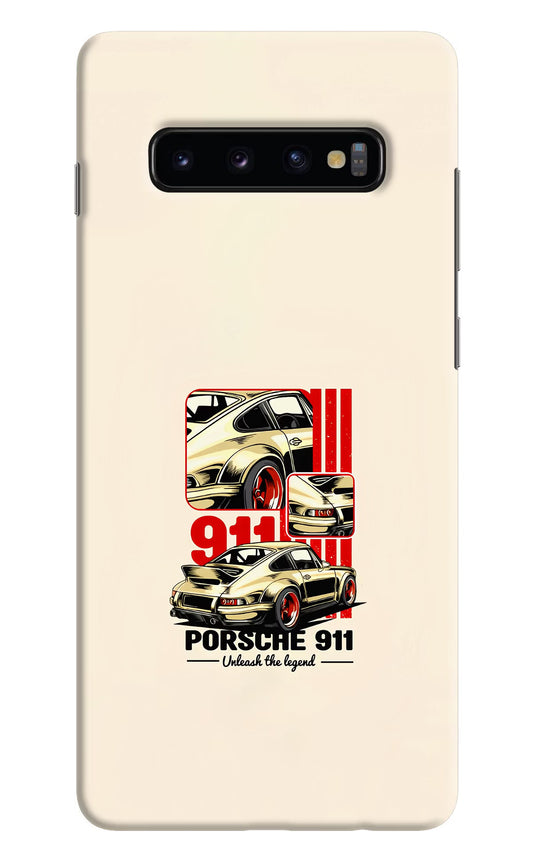Classic Porsche 911 Samsung S10 Plus Hard Case Back Cover by Casekaro