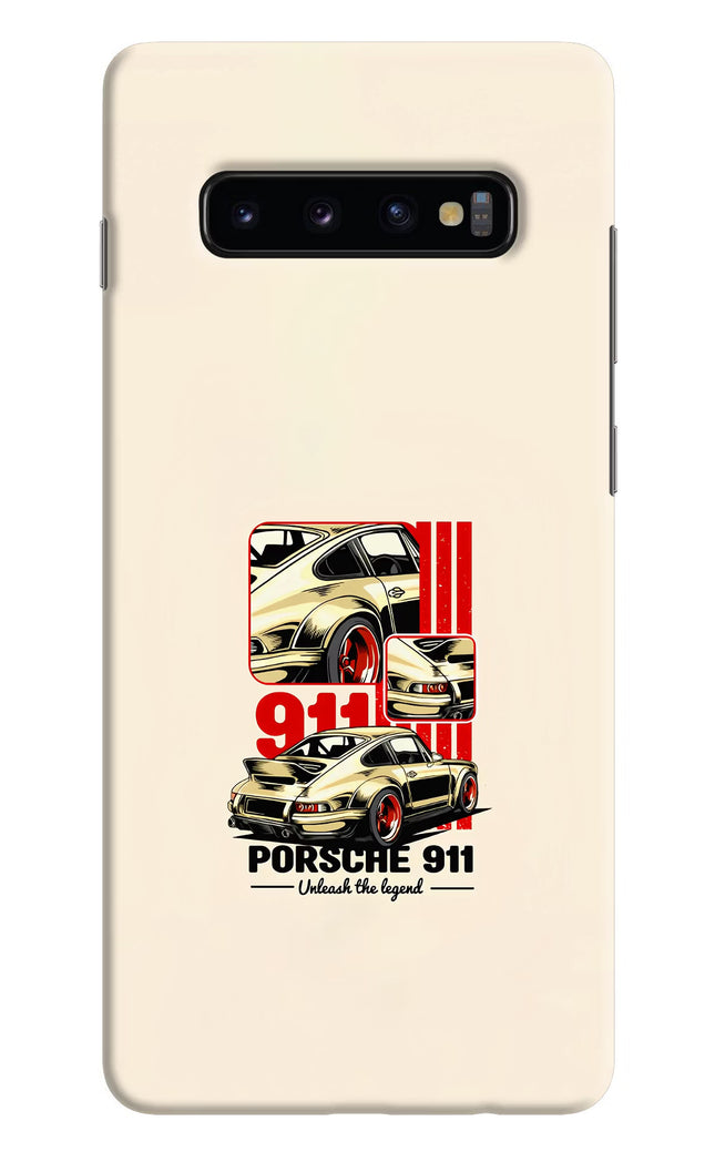 Classic Porsche 911 Samsung S10 Plus Hard Case Back Cover by Casekaro