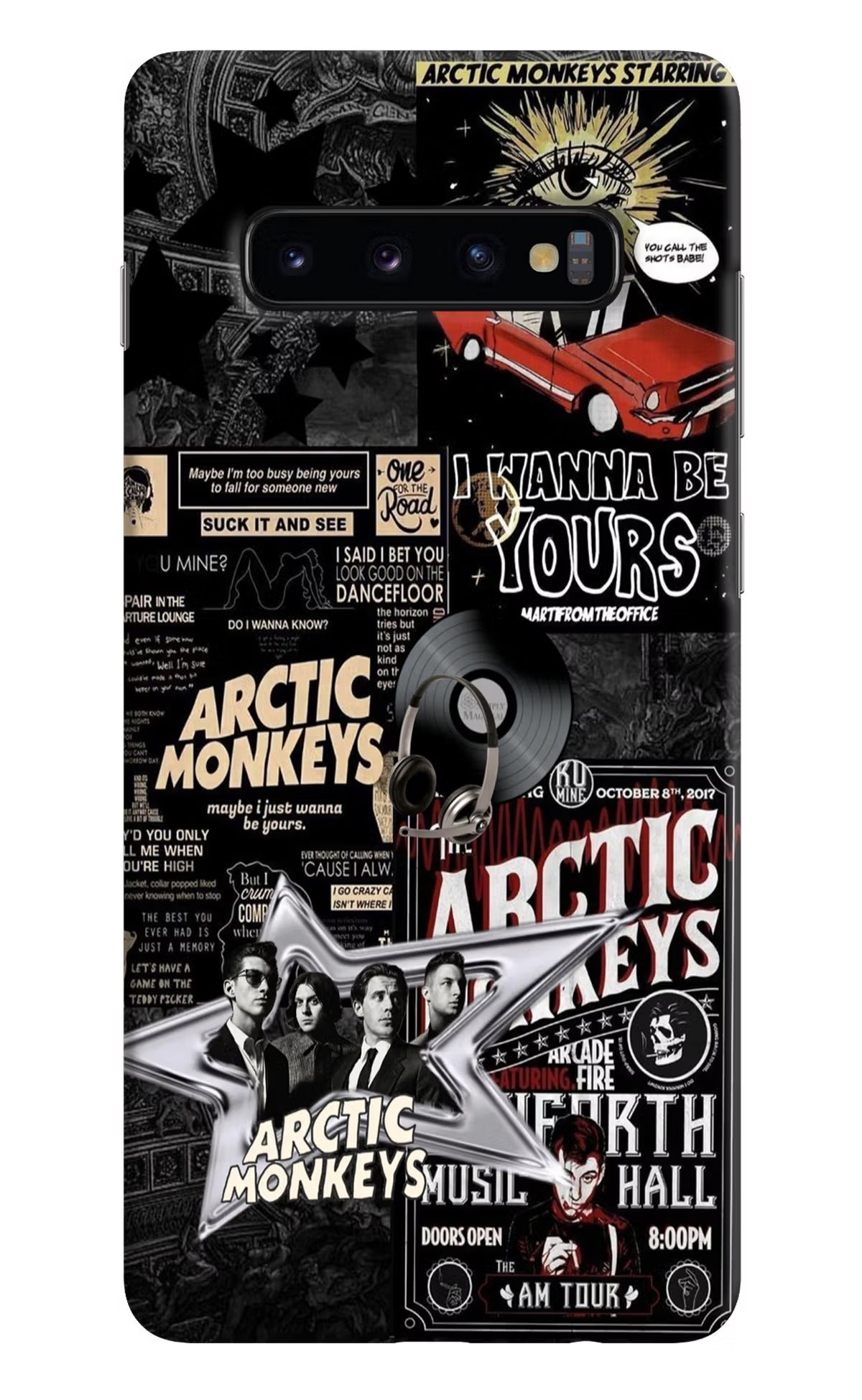 Arctic Monkeys Samsung S10 Plus Hard Case Back Cover by Casekaro