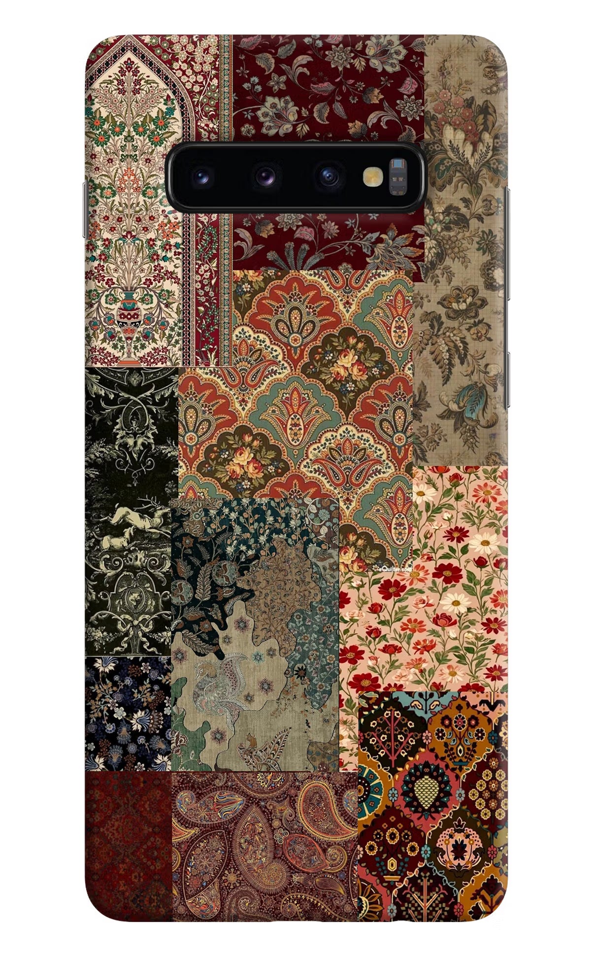 Desi Print Samsung S10 Plus Hard Case Back Cover by Casekaro