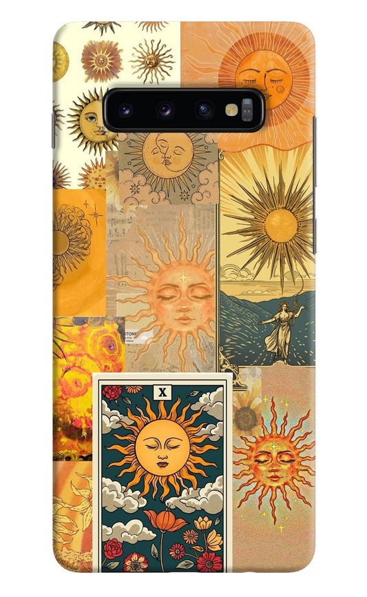 Sun Samsung S10 Plus Hard Case Back Cover by Casekaro