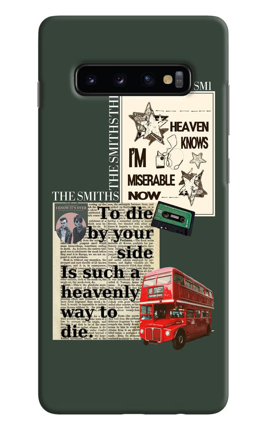 The Smiths Samsung S10 Plus Hard Case Back Cover by Casekaro