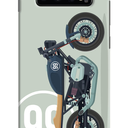 Classic Cafe Racer 99 Samsung S10 Plus Hard Case Back Cover by Casekaro