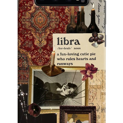 Libra Zodiac Samsung S10 Plus Hard Case Back Cover by Casekaro