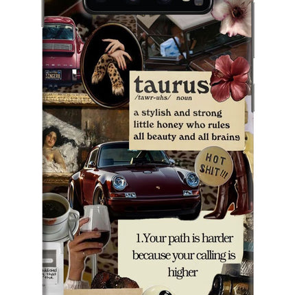 Taurus Zodiac Samsung S10 Plus Hard Case Back Cover by Casekaro