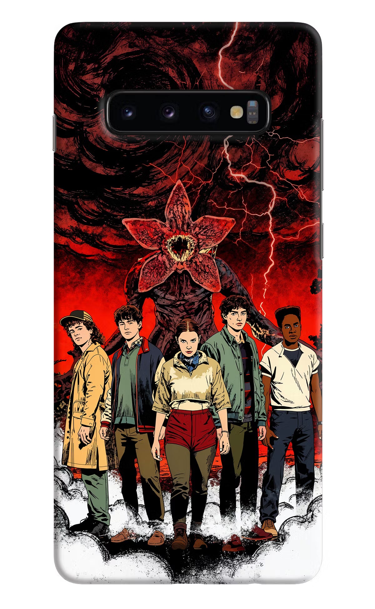 Ordinary Things Characters Samsung S10 Plus Hard Case Back Cover by Casekaro