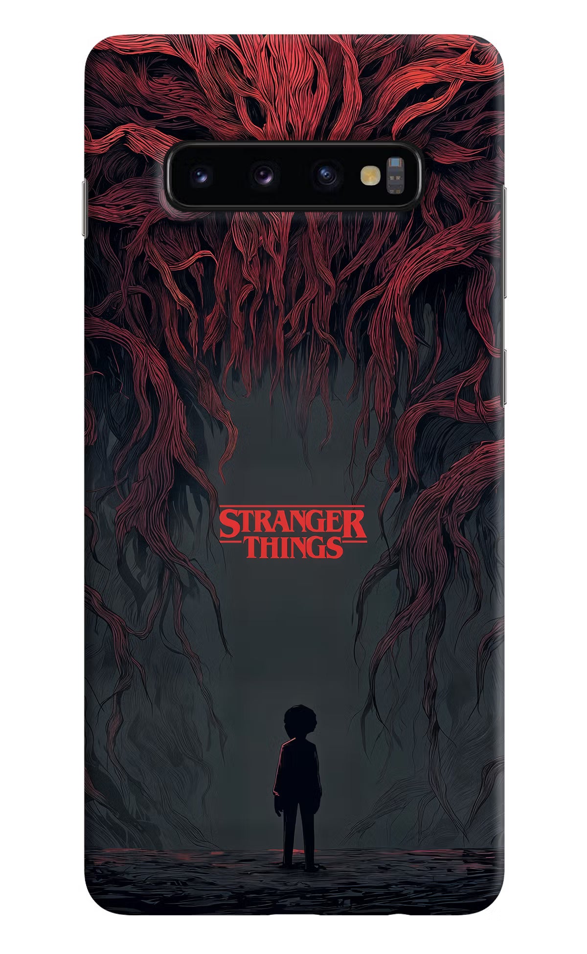 Ordinary Things Dark Side Samsung S10 Plus Hard Case Back Cover by Casekaro