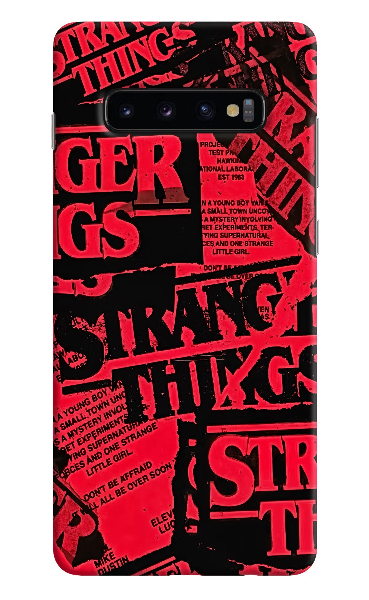 Ordinary Things Samsung S10 Plus Hard Case Back Cover by Casekaro