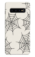 Spider Web Samsung S10 Plus Hard Case Back Cover by Casekaro