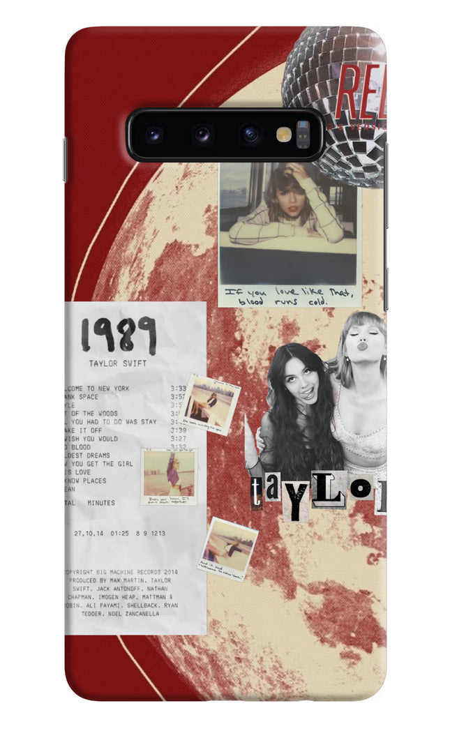 Taylor Swift Samsung S10 Plus Hard Case Back Cover by Casekaro