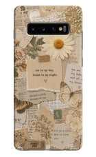 Vintage case Samsung S10 Plus Hard Case Back Cover by Casekaro