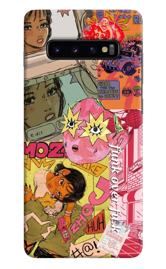 Funkover Samsung S10 Plus Hard Case Back Cover by Casekaro