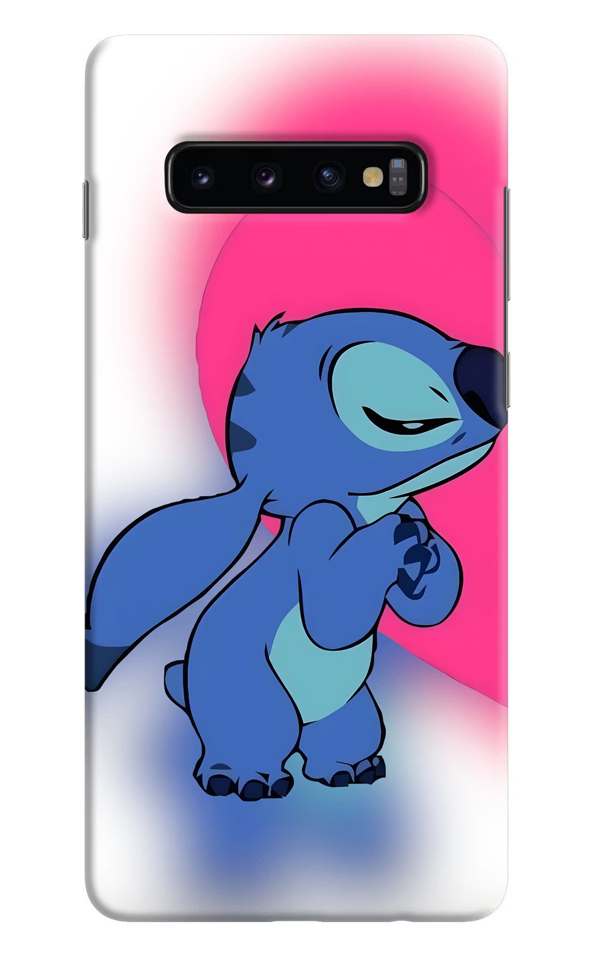 Stitch Hug Samsung S10 Plus Back Cover