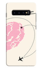 Miss Orbit Samsung S10 Plus Hard Case Back Cover by Casekaro