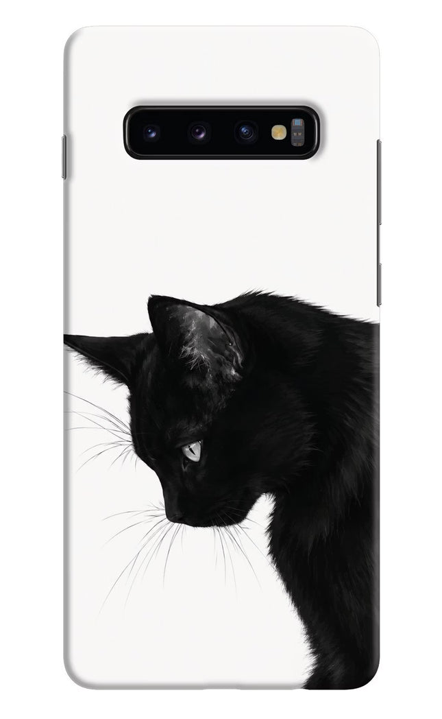 Shadow Gaze Samsung S10 Plus Hard Case Back Cover by Casekaro