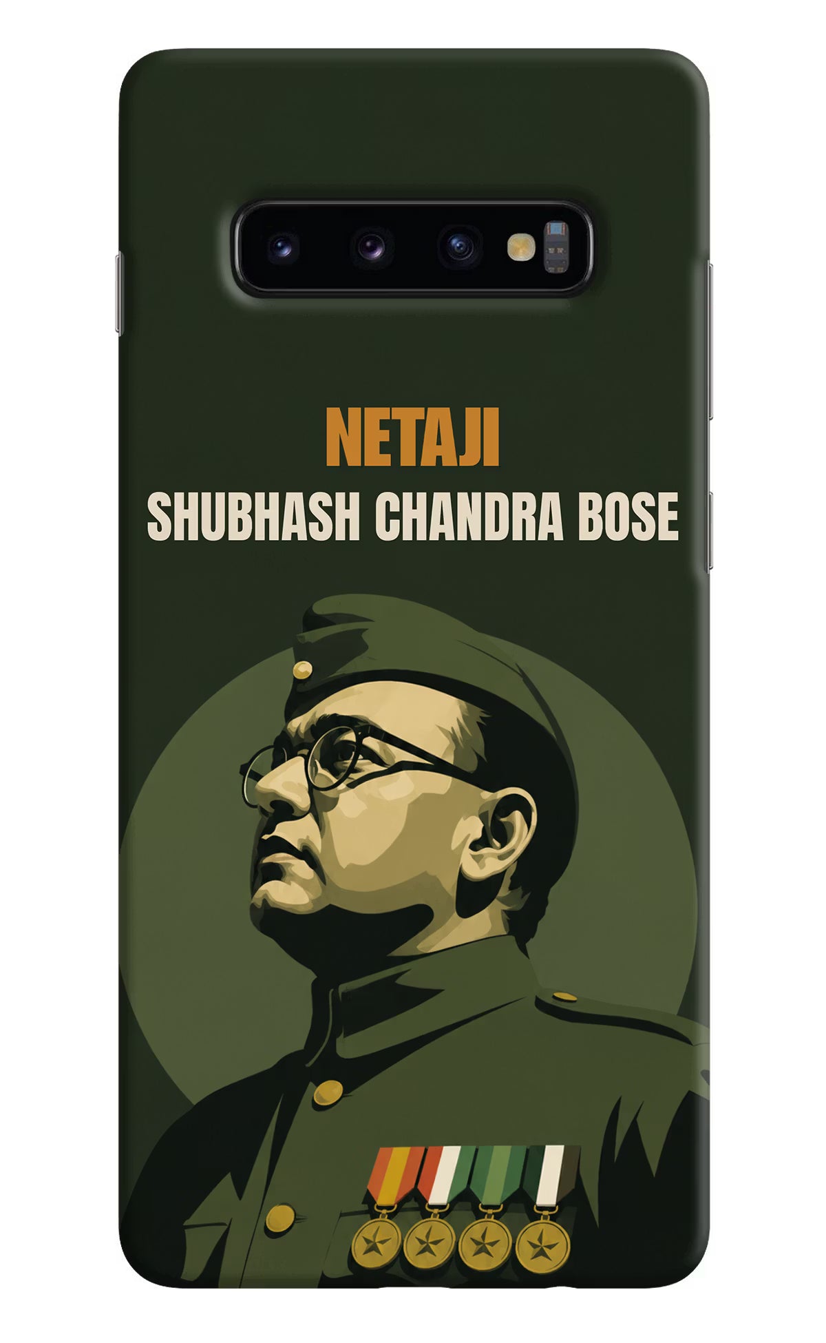 Netaji Legacy Samsung S10 Plus Back Cover