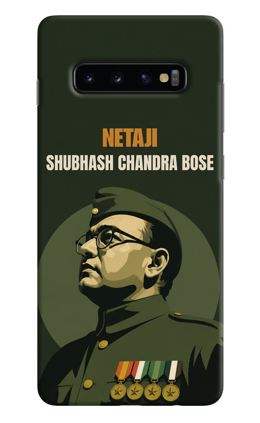 Netaji Legacy Samsung S10 Plus Back Cover