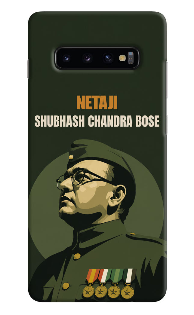Netaji Legacy Samsung S10 Plus Hard Case Back Cover by Casekaro