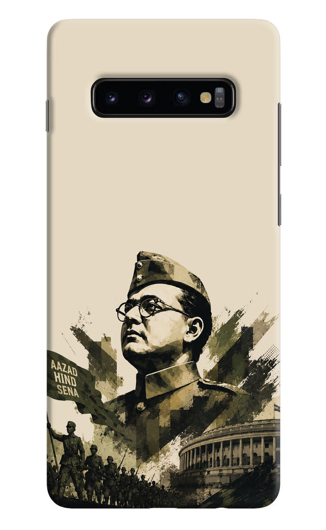 Netaji Rising Samsung S10 Plus Hard Case Back Cover by Casekaro