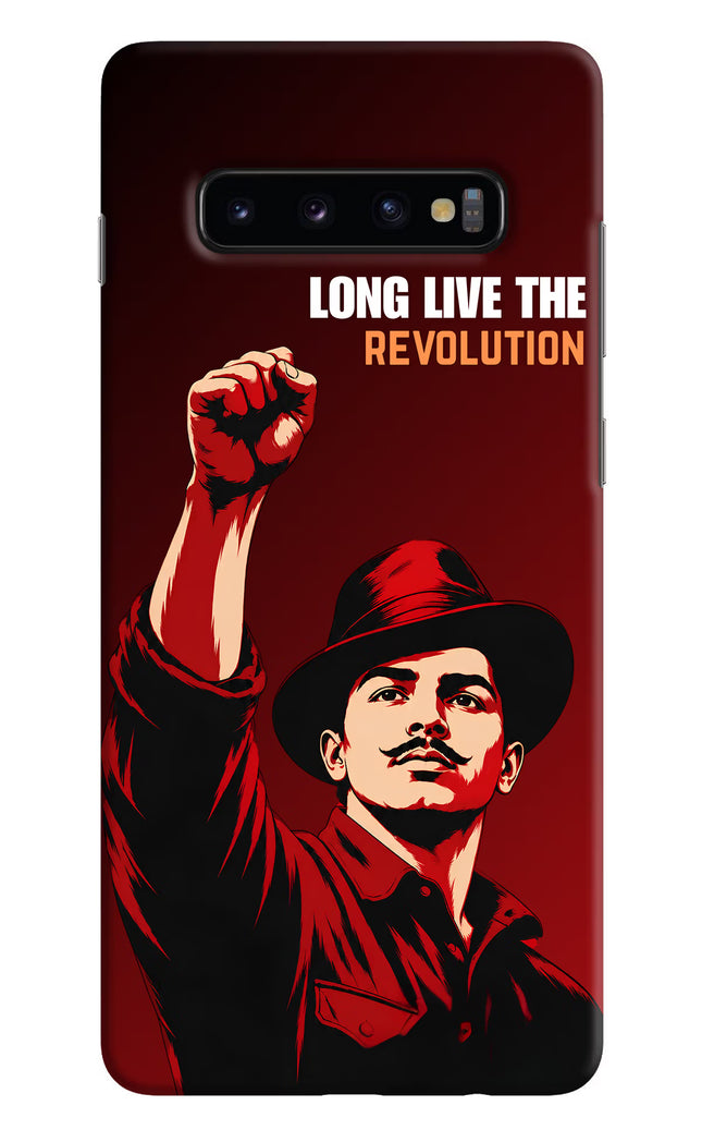 Bhagat Singh Revolution Samsung S10 Plus Hard Case Back Cover by Casekaro
