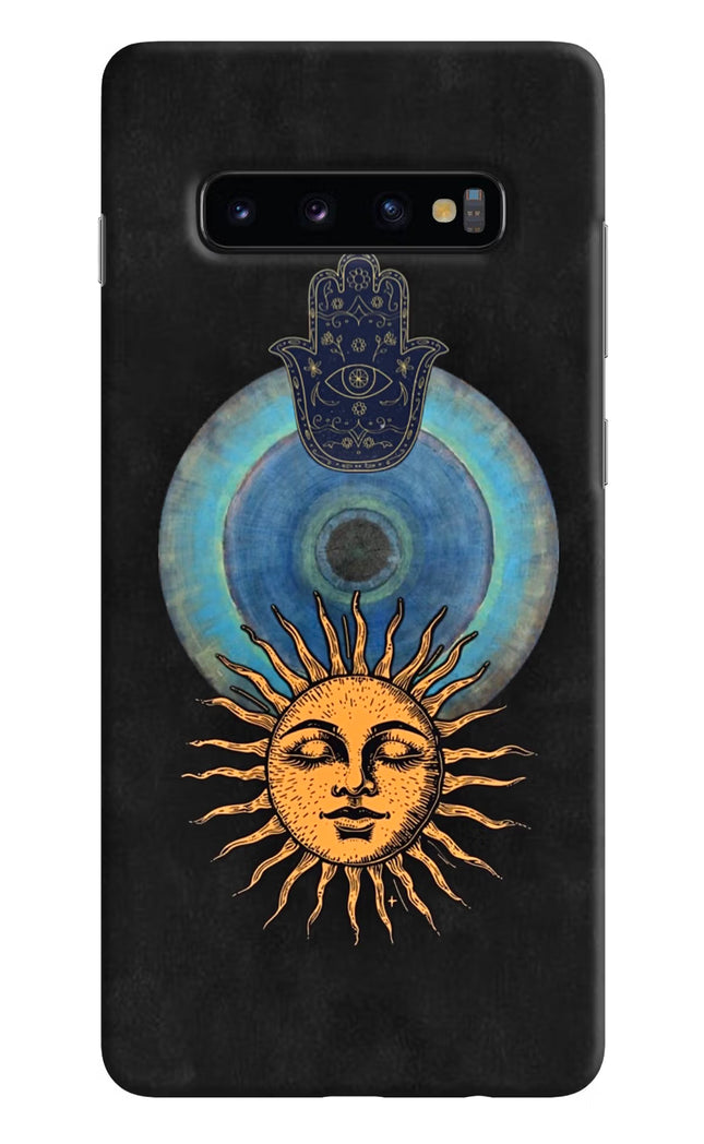 Divine Sun Samsung S10 Plus Hard Case Back Cover by Casekaro