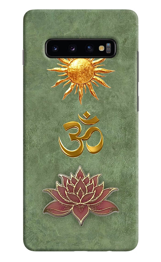 Om & Lotus Samsung S10 Plus Back Cover