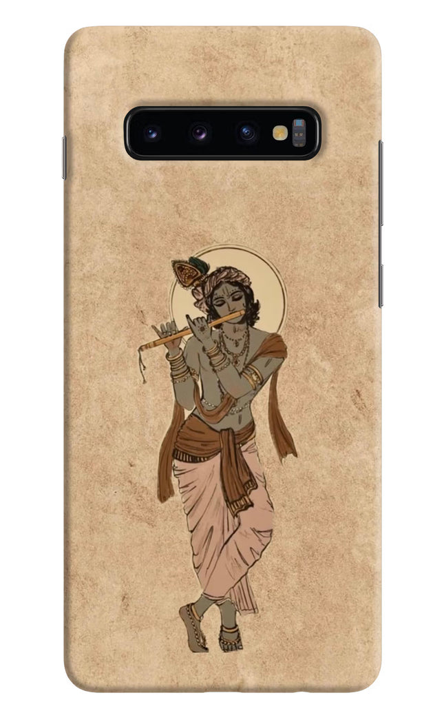 Krishna Samsung S10 Plus Hard Case Back Cover by Casekaro