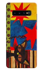 Pop Cat Samsung S10 Plus Back Cover