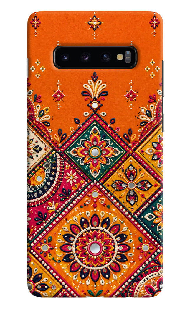 Kutch Glow Samsung S10 Plus Hard Case Back Cover by Casekaro