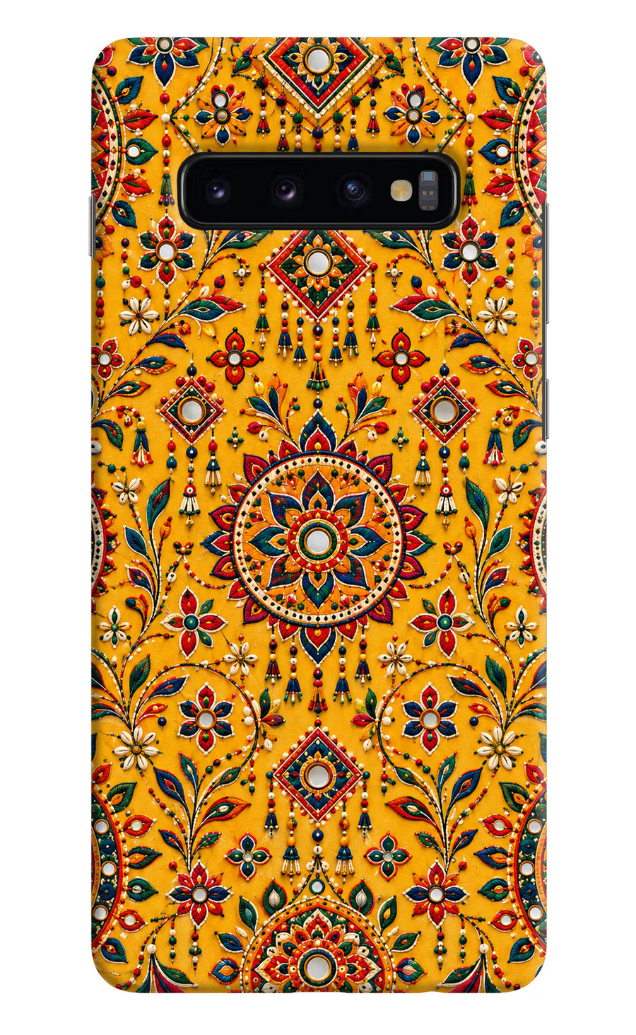 Sunlit Aura Samsung S10 Plus Back Cover, Hard case