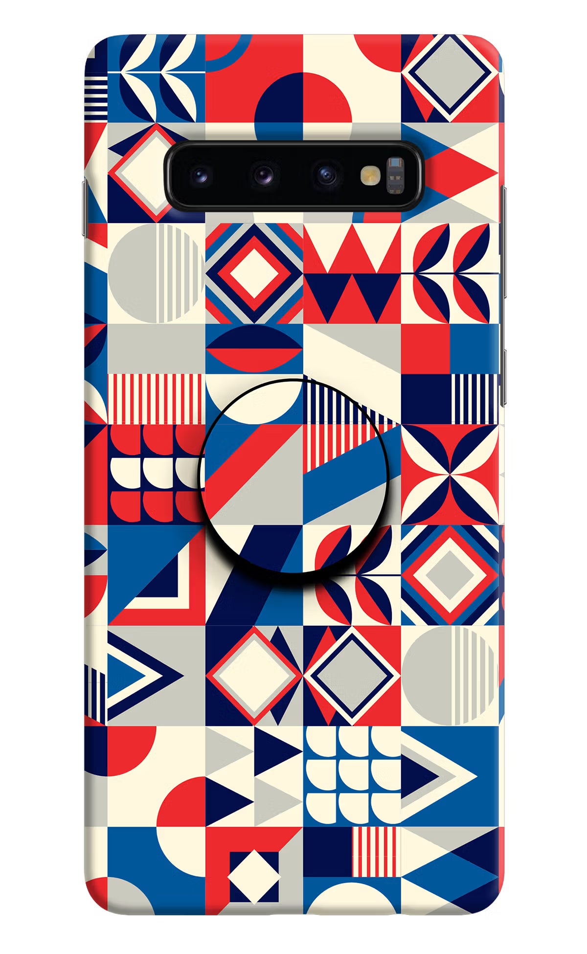 Colorful Pattern Samsung S10 Plus Pop Case by Casekaro