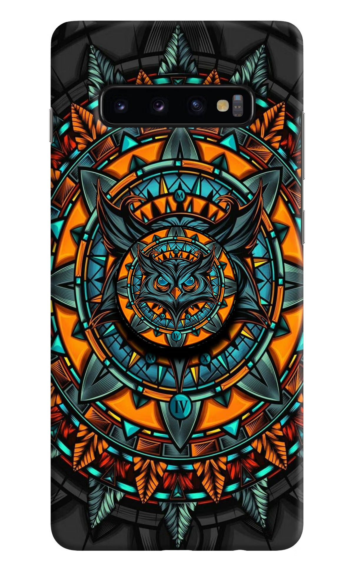 Angry Owl Samsung S10 Plus Pop Case by Casekaro