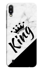 King Samsung M10 Hard Case Back Cover by Casekaro